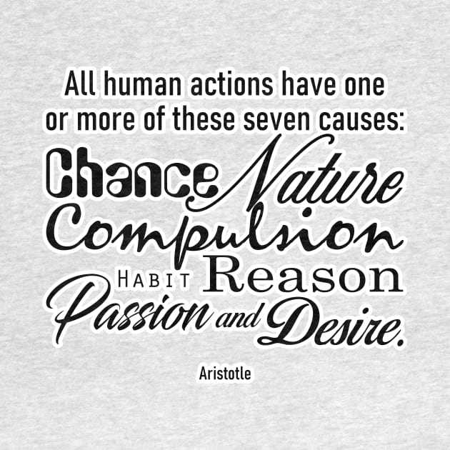 Aristotle quote by TattooTshirt